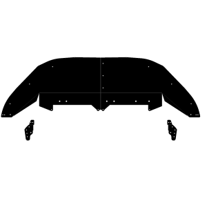 Nutron IC SkidPlate Alu 2mm Ford Focus RS mk3