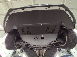 Nutron IC SkidPlate Alu 2mm Ford Focus RS mk3 - 2