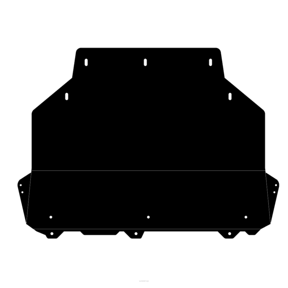 Nutron SkidPlate PRO Light Ford Focus RS mk3